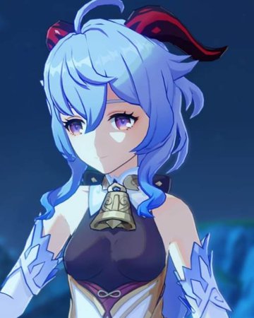 8. Ganyu as ChoerryBoth have purple hair, purple eye (choerry's odd eye color is purple) . Ganyu is half human and half adeptus. Also choerry as a part of OEC makes her live in the middle of earth and eden. Ganyu and choerry both connected to human and the celestial