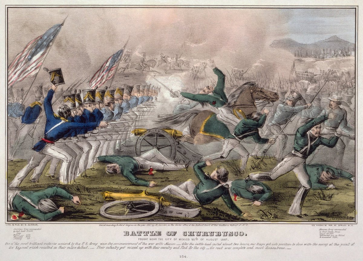 McClellan was accepted to  @WestPoint_USMA when he was just 16, and graduated 2nd in his class when he was still only 19. Within months he was in Mexico, where he served with distinction at the Battles of Contreras, Churubusco and Chapultepec.