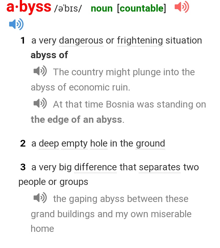 ᴮᴱdipa Is Semi Ia For Exams No The Meaning And The Lyrics Of Abyss Tot Abyss