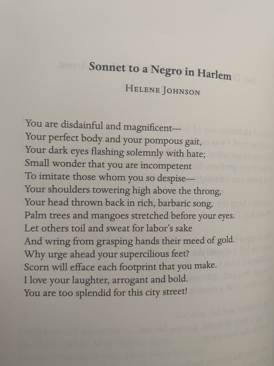 Today’s poem.When I say reading poetry helps me read the Bible with better eyes, I look at the structure & rhyming patterns & even the imagery of this particular poem, I think of how much would be lost in another language, & then I keep that gulf in mind when I read scriptures.