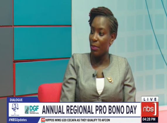Diana Angwech: Legal services as a whole are not free and we have to acknowledge that.
As a country we need to think more strategically about our priorities.

<a href="/ug_lawsociety/">Uganda Law Society</a> 

#ULSProbonoDay20 #NBSUpdates