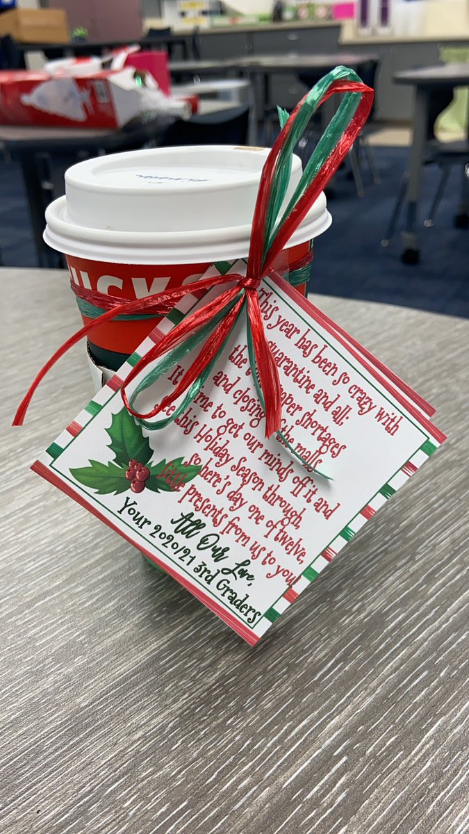 JES_Dickinson's tweet photo. Thank you to the awesome 3rd grade parents! Nothing beats a Thursday morning caffeine boost! Y’all are the best! #oct4u #coffee4me https://t.co/VXqjLc9TKo