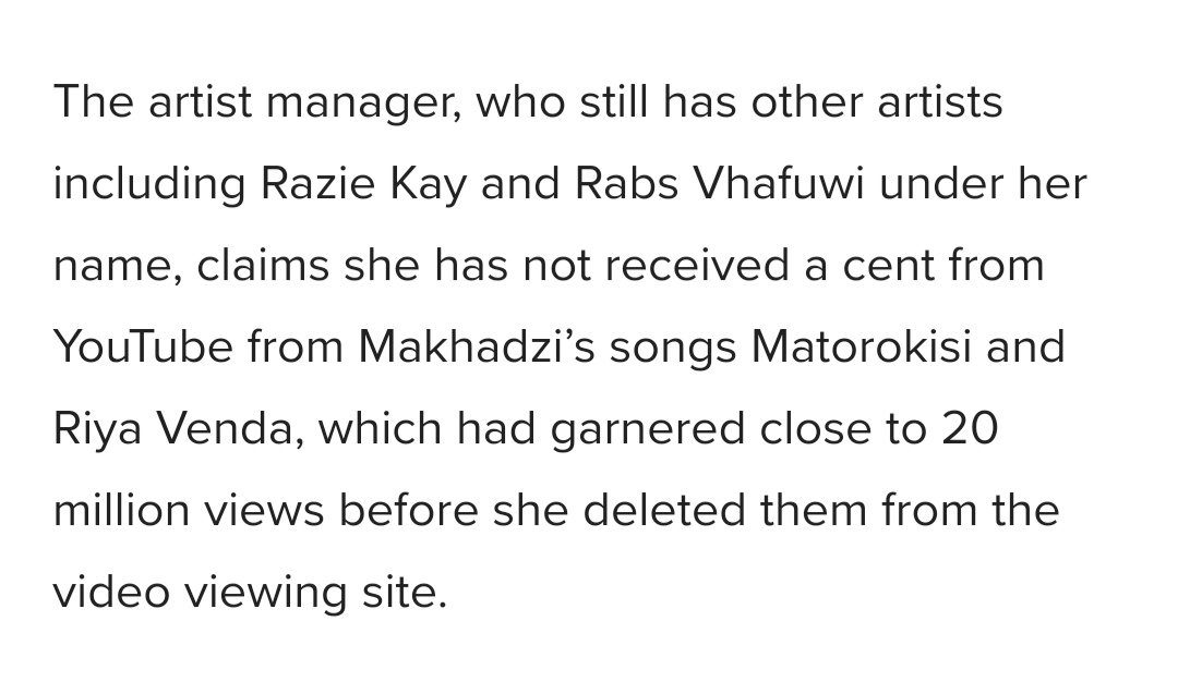 Katzz_Kt's tweet photo. @makhadzimuimbi I so feel your pain girl 😭😭😭. The music industry it's full of drama https://t.co/GBxERjpbZ4