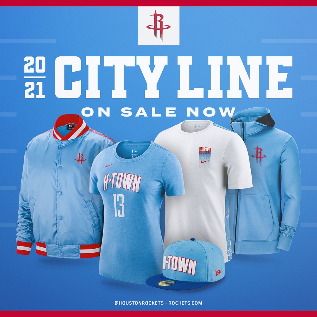 Houston Rockets on X: Rep the squad and grab our brand new City