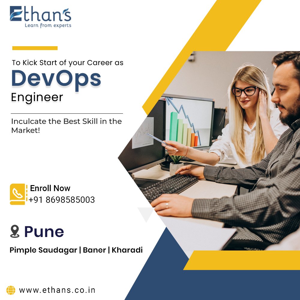 TechEthans's tweet photo. To kick start of your career as DevOps engineer…
Inculcate the best skill in the Market!
Enroll Now.
For more information,
Call: +91 8698585003
Visit: https://t.co/NLeEv3uCQZ
#DevOpsTraining #DevOpsClasses #Pune #EthansTech https://t.co/ozt0NMLNbi