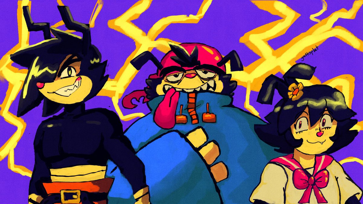gattsplatart's tweet photo. #VisibleNonbinary Hi! My name Is Gatsby and I like to draw things with weird colors ! https://t.co/ZxcmBCRQRn