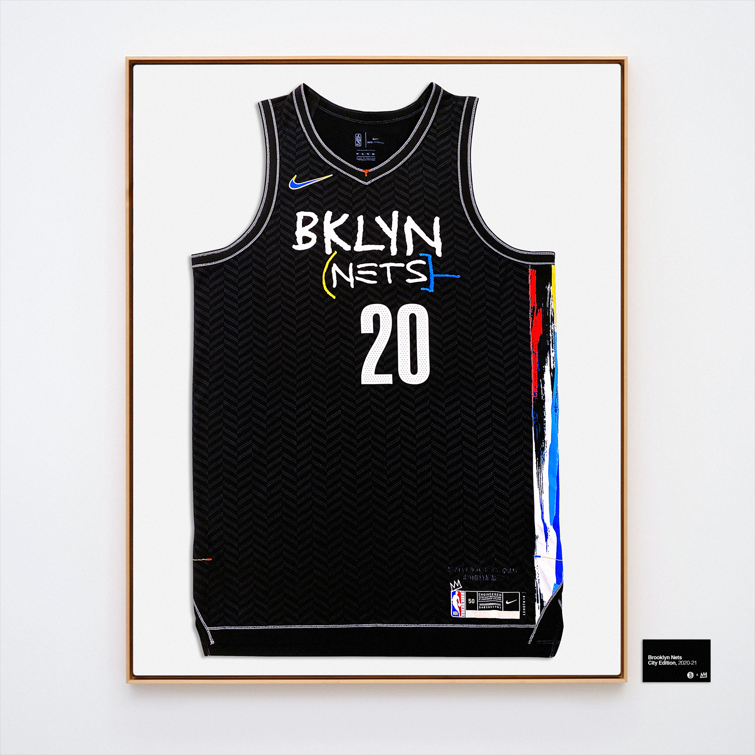 Le maillot City Edition des Brooklyn Nets