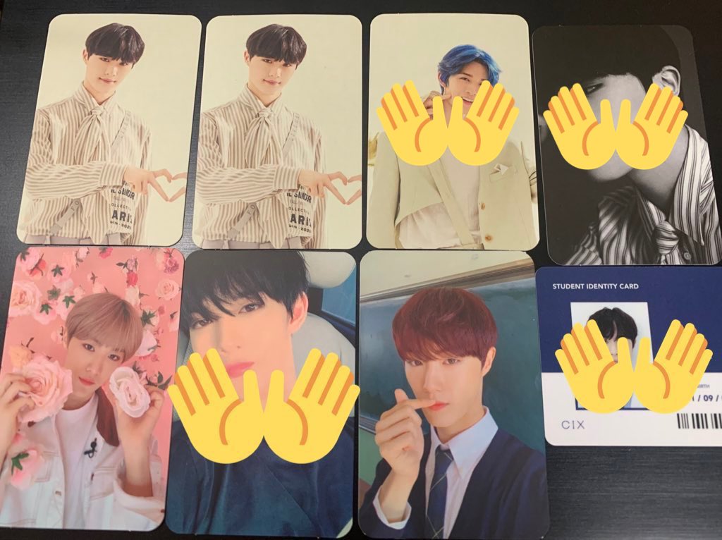 hoon_sbs's tweet photo. CIX トレカ 交換

譲)画像1枚目

求)スンフン(画像2,3枚目💖)or買取

条件合う方、気軽にリプ又はDMお願いします🐶

#CIXトレカ交換 #CIX交換
Hello, Stranger Japanese ver Revival  ビョンゴン ペジニョン ヨンヒ ヒョンソク https://t.co/w6JWUd5c32