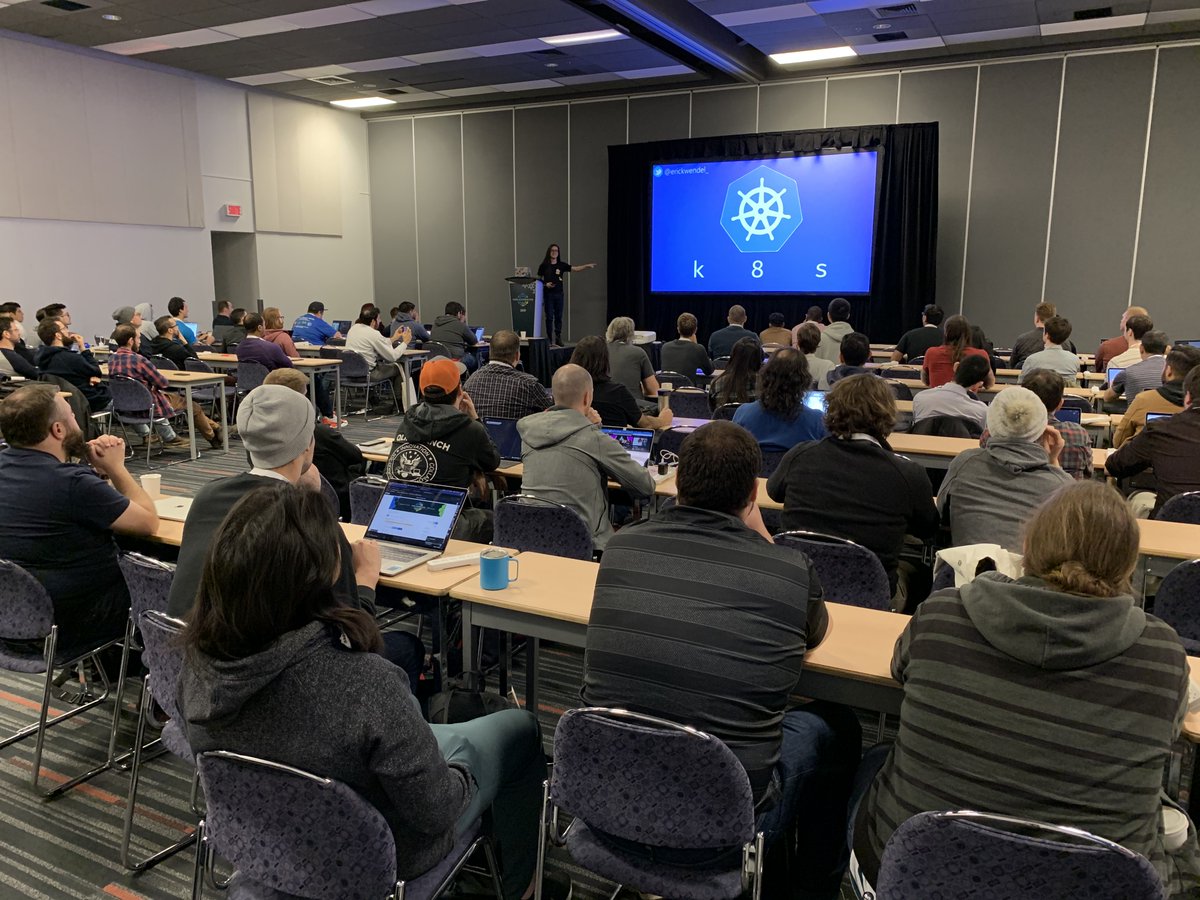 erickwendel_'s tweet image. Almost a year of my presentation at the #NodeJSInteractive speaking about @kubernetesio in Canadá 🇨🇦
It was one of the most important talks ever to me. How I miss flying to events abroad 💔
/1 @nodejs