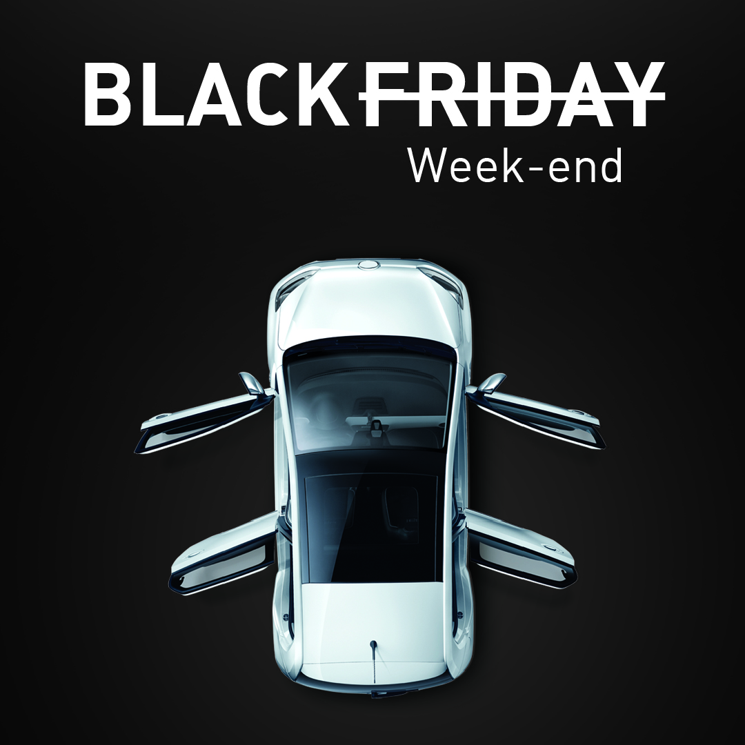 BLACK FRIDAY WEEK-END 👊
Ouverture exceptionnelle de nos concessions ce dimanche 6/12
✅ Offres exceptionnelles
✅ Disponibilité immédiate

A très vite dans nos concessions !  
… dans le strict respect des mesures sanitaires 😷