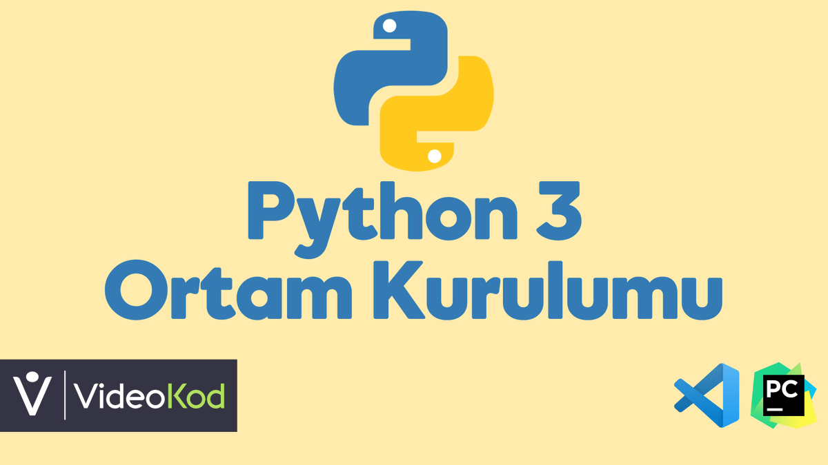 Yeni python videoları yakında!
youtu.be/-h4FTZY0myE #Python
