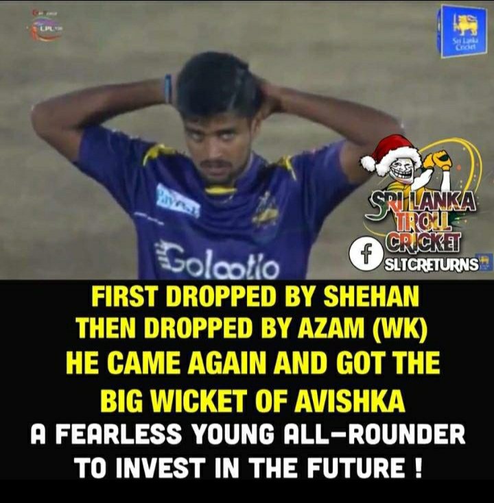 hash_lk's tweet photo. Good investment for @OfficialSLC future #LPL2020 #LPLT20 #JSvsGG https://t.co/c7HcbXbuhd