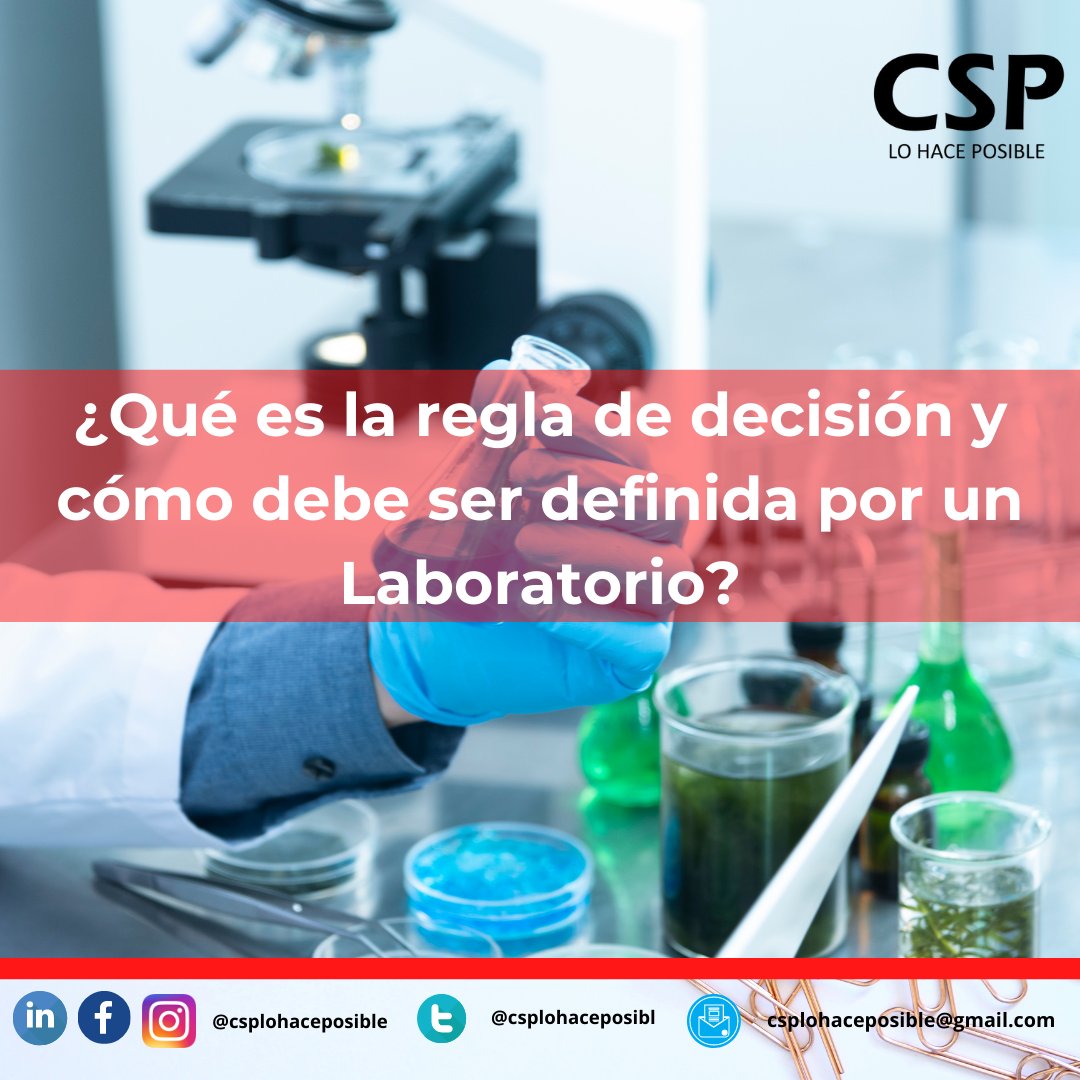 csplohaceposibl's tweet photo. La regla de decisión se encuentra definida en la norma ISO/IEC 17025 📖. Establece cómo se toma en cuenta la incertidumbre de medición cuando se declara la conformidad con un requisito especificado 🖊️📐. Para mayor información visitanos en nuestras redes sociales 👇
#CSP2020 https://t.co/imKe4RH7l5