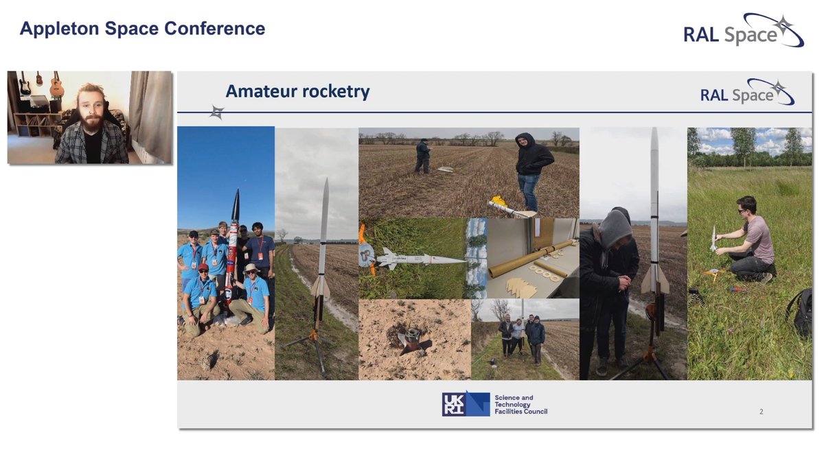 HarwellRockets's tweet image. Our very own @steveegeorge had the pleasure to present at #appleton2020 @RAL_Space_STFC. Huge thank you for the invite, we hope our work will inspire generations on incoming young professionals! Check out our website for more: harwellrocketgroup.co.uk