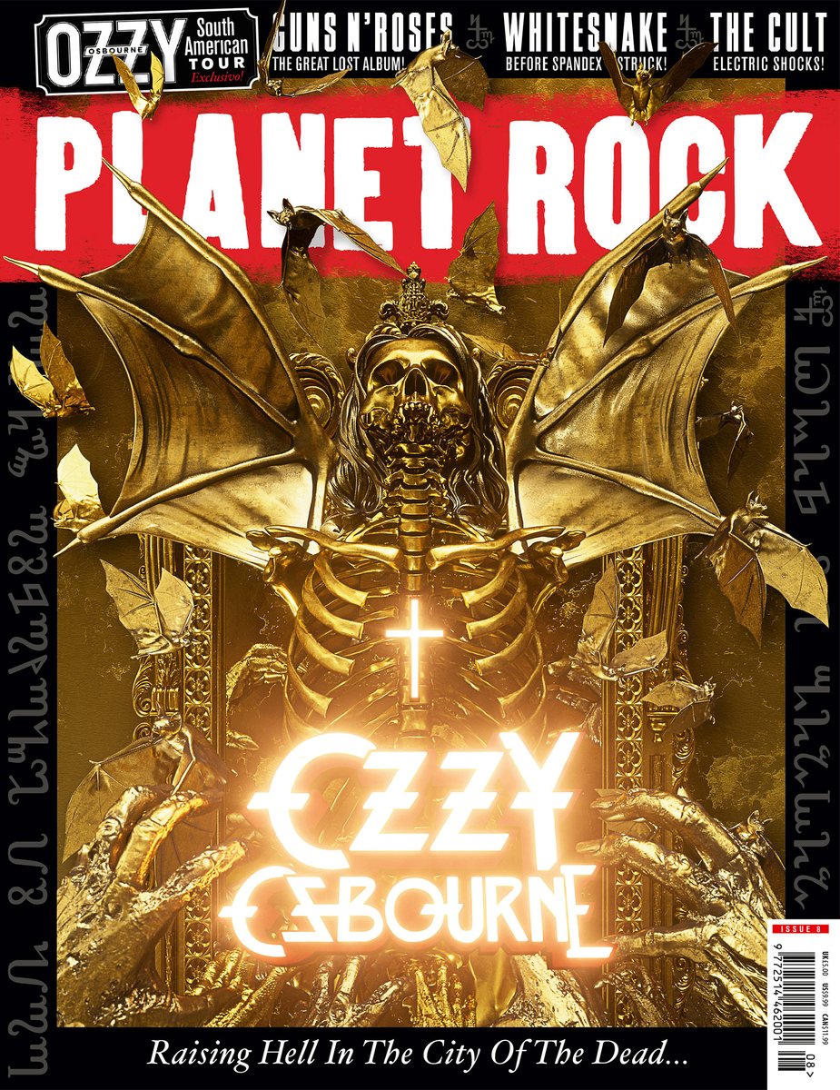 How about music?"Billelis had the honour of creating key visuals which were used for the front cover of magazine Planet Rock, depicting the Prince of Darkness as a foreboding skeleton with bats, often synonymous with  @OzzyOsbourne, swooping around."
