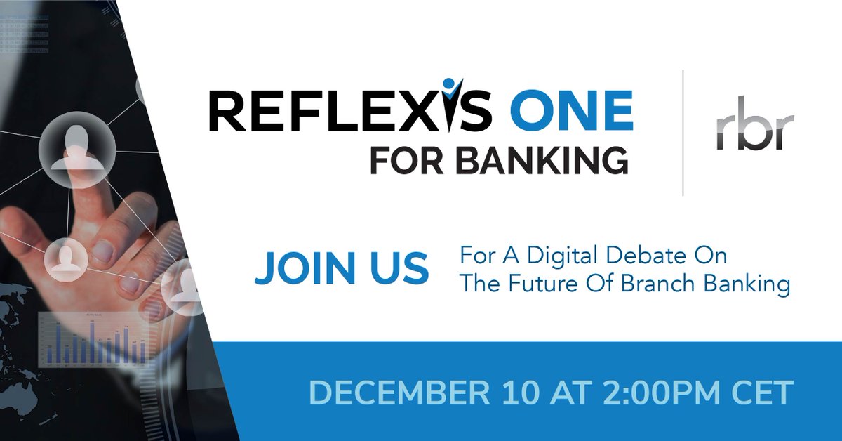 Andrzej Pyka from @SantanderBankPL and Brian Wallace from @ReflexisBanking will be joining RBR for a digital debate on the