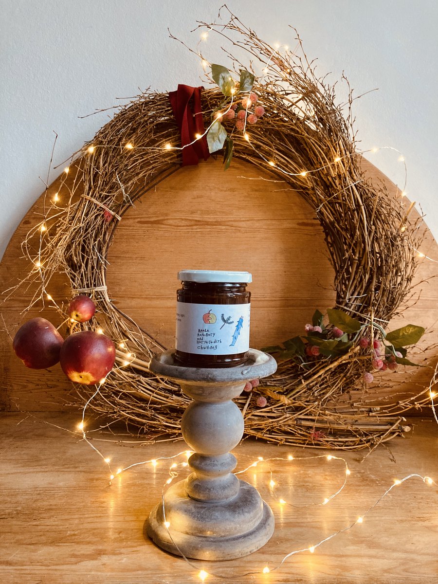 spikeyproject's tweet photo. Spikey Lunch Clubs cannot continue yet. But we have a Christmas special for you prepared by the students at The Park College. Make some space at the table for delicious Apple Horseradish Chutney. 
Order for £4,00 @ spikeyproject@gmail.com
#spikeyproject #autism #food #Christmas https://t.co/fWg3eQmnsT