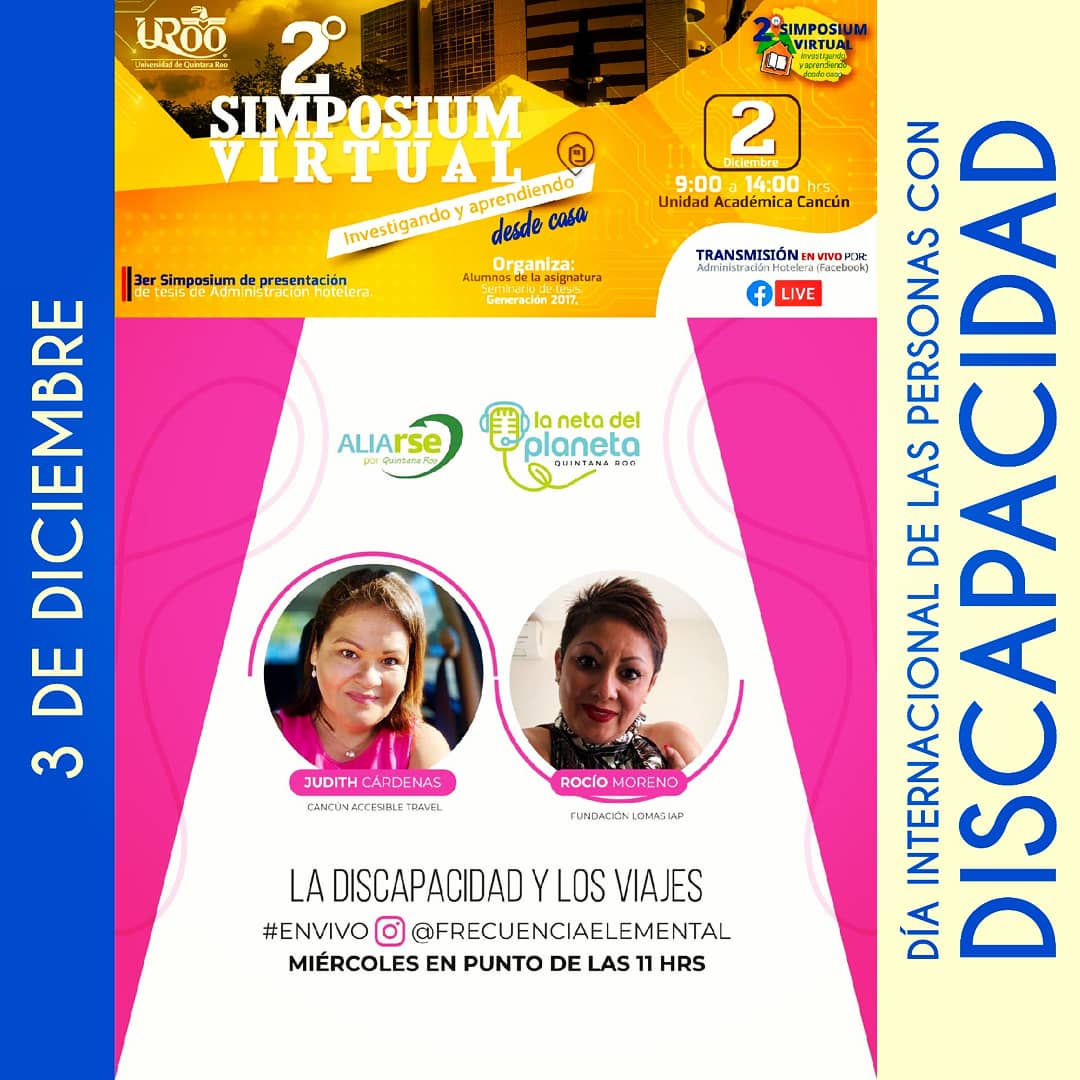 Nos entusiasma ser parte de la toma de conciencia y acciones en torno a la #inclusion de las personas con discapacidad en México y el mundo 🌎 Celebramos la igualdad de oportunidades para todos los seres humanos. 
#DiaInternacionalDeLasPersonasConDiscapacidad #3dediciembre