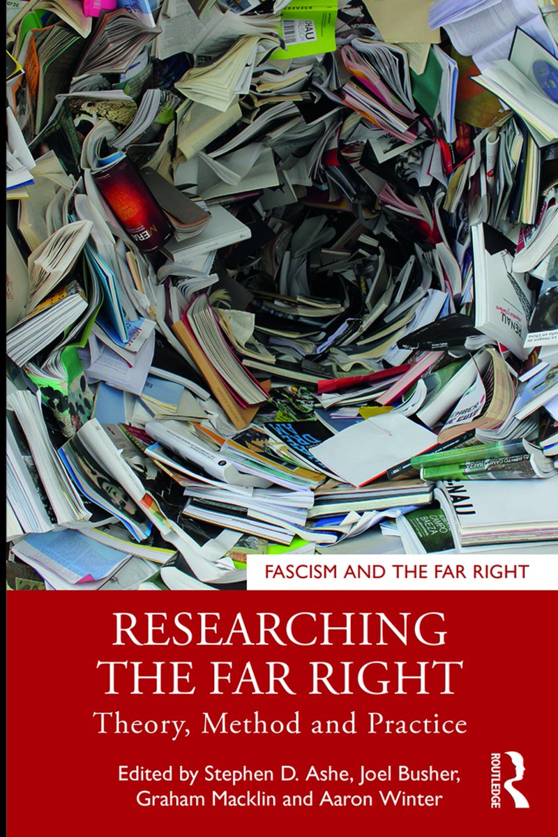 Routledge Books (@routledgebooks) on Twitter photo '#Researching the #FarRight' explores the #Methodological, #Ethical, #Political, personal, practical and professional challenges of studying #RightWing #Extremism bddy.me/3mHysi4 #ResearchMethods #Politics #Fascism @sd_ashe <a href="/joel_busher/">Joel Busher</a> <a href="/aaronzwinter/">Aaron Winter</a> <a href="/macklin_gd/">Graham Macklin</a> '#Researching the #FarRight' explores the #Methodological, #Ethical, #Political, personal, practical and professional challenges of studying #RightWing #Extremism bddy.me/3mHysi4 #ResearchMethods #Politics #Fascism @sd_ashe <a href="/joel_busher/">Joel Busher</a> <a href="/aaronzwinter/">Aaron Winter</a> <a href="/macklin_gd/">Graham Macklin</a>