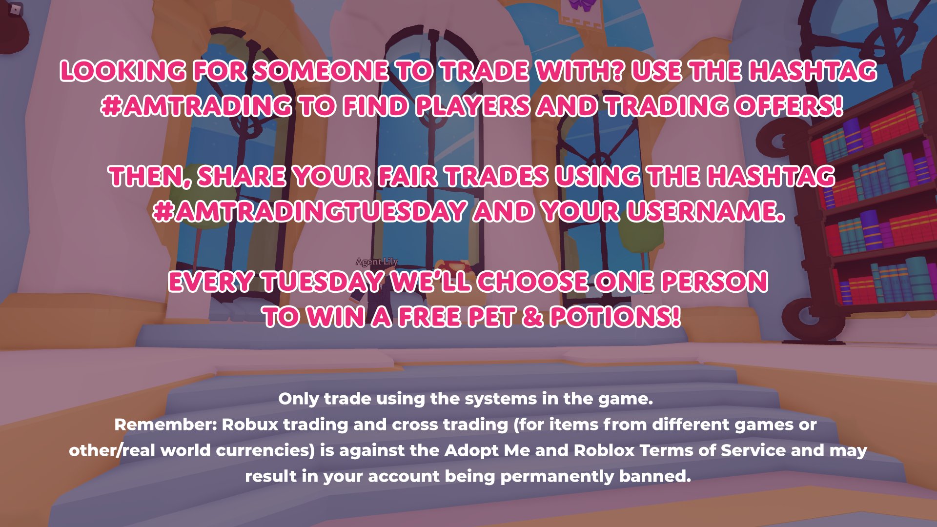 Adopt Me On Twitter Looking For Someone To Trade With Use The Hashtag Amtrading To Find Players And Trading Offers Then Share Your Fair Trades Using The Hashtag Amtradingtuesday And Your - how to trade a player robux in roblox