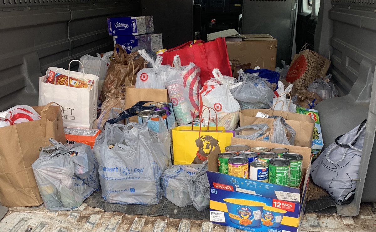 Great job to all our members who gave so generously to the Salvation Army! This is all the NHS nonperishable and toiletry donations to help our community! @TCHSTalon @SomerhalderTCHS