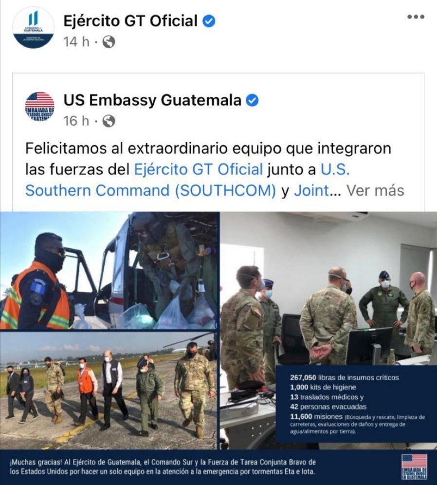 Cosedemilgt's tweet photo. Oficiales Alumnos @Cosedemilgt del @Ejercito_GT, finalizaron  con el apoyo interinstitucional @Conred, Evaluación de Daños y Análisis #EDAN,  cumpliendo con la misión asignada del @CentroDeGob, #MINDEF, con especial agradecimiento @Southcom, @FuerzasMilCol. https://t.co/BYLnI6kljM