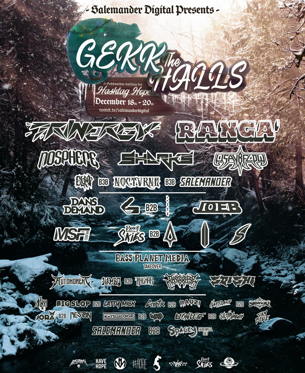 live stream dec 18. peep dat fully thicc lineup tho