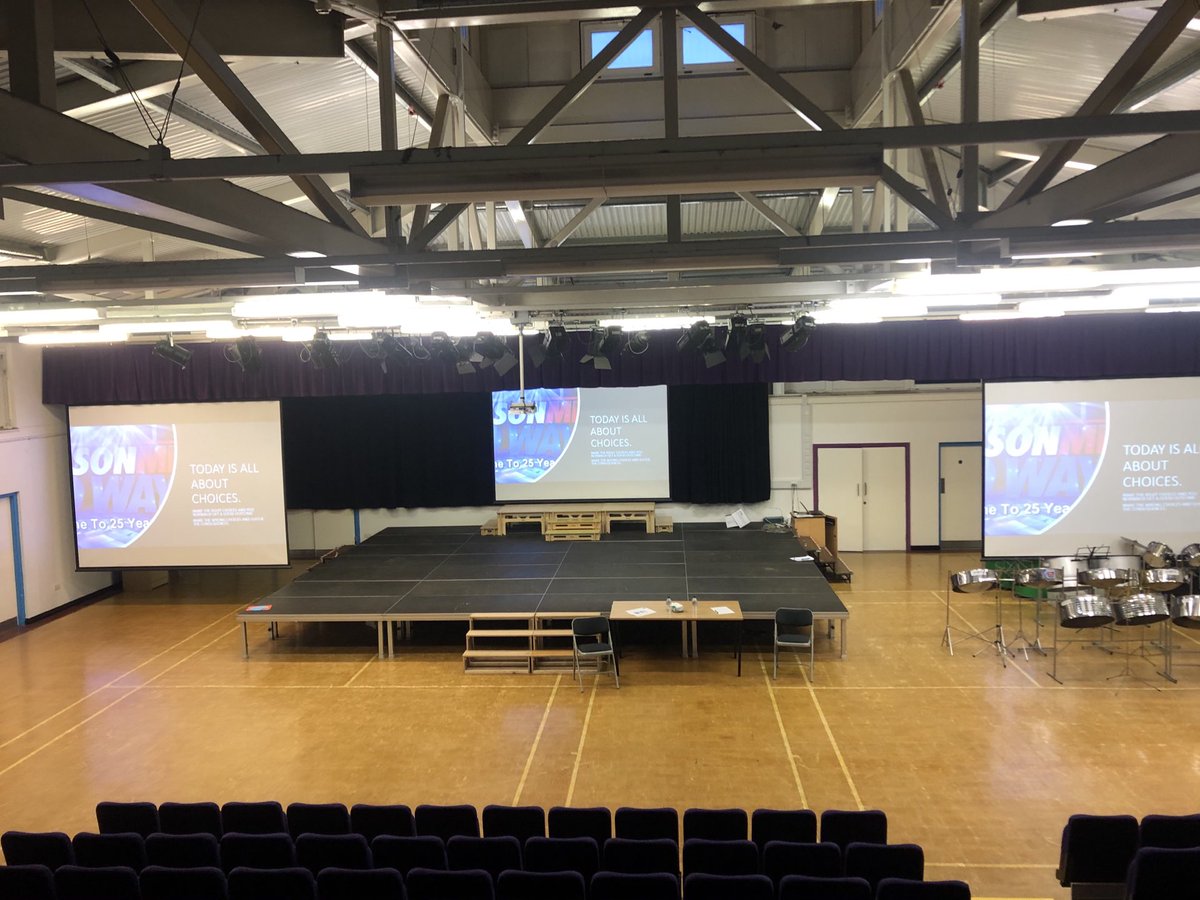 ⁦<a href="/pmnw1/">Prison Me No Way</a>⁩ second day at Netherhall Learning Campus, Year 9’s. Another very good day, youngsters engaged from the launch. As we said at the launch, it’s all about making the right choice. Great school all round. 👍👍