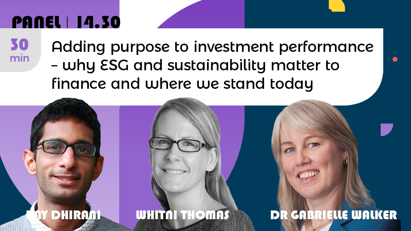 Intelligentwit's tweet photo. Why does #ESG and sustainability matter to finance?
To learn from the experts watch Ray Dhirani from @wwf_uk, @GabrielleWalk3r and Whitni Thomas from @triodosuk in their panel at #INTERGEN2020
Watch live at 14.30PM today or on demand.
Join here: https://t.co/UcaL8oC5X3 https://t.co/8CeNKn6Y8w
