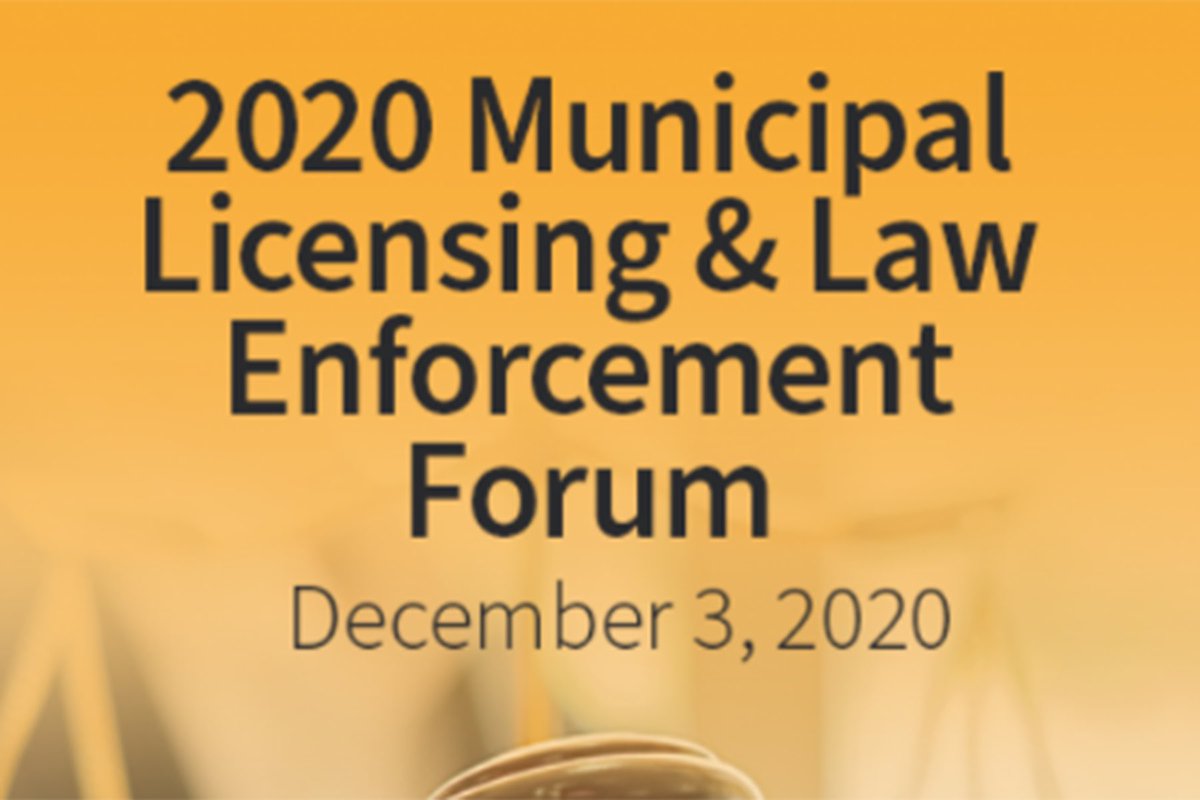 mleoaOntario's tweet photo. The 2020 MLLE Forum has begun. Partnering with @OAPSO_Ontario , @PAOBoard and @AMCTO_Policy , this Forum will feature discussions related to new enforcement approaches and emerging trends leading into 2021. #MLLE2020 #OnMuni #MLEO #MLEOA https://t.co/2kPEhxoMEV