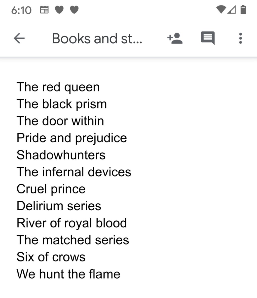 the list is attached. I will buy these for him. 10/12