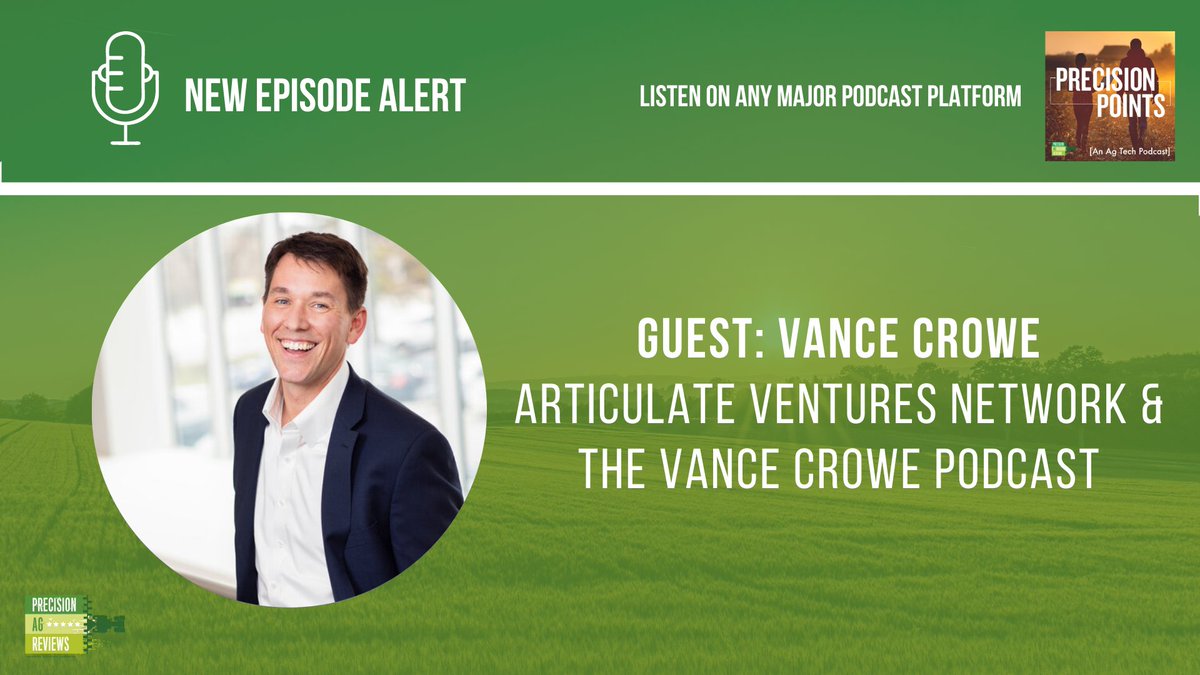 PAR_AgReviews's tweet photo. What’s your experience with virtual reality?
Listen in to this episode of #PrecisionPoints where @morganseger chats with @VanceCrowe about VR and implications it could have on agriculture --> https://t.co/FDiIVyzJfV https://t.co/4maUfg0s2K
