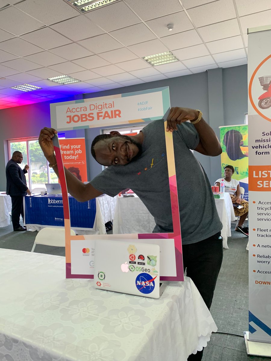 mawukojo_'s tweet image. Accra Digital JOBS FAIR 2020 #accradigitaljobsfair #solartaxigh #ghanatechlab @SolarTaxiGh @BlackghModeling