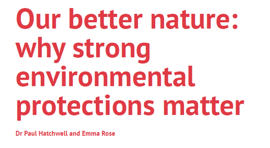 1/8 New Report from  @Unchecked_UK &  @Paul_Hatchwelllooks back over recent years at the way our environmental protections have been weakened, and what this has meant for our society, economy and environment…THREAD