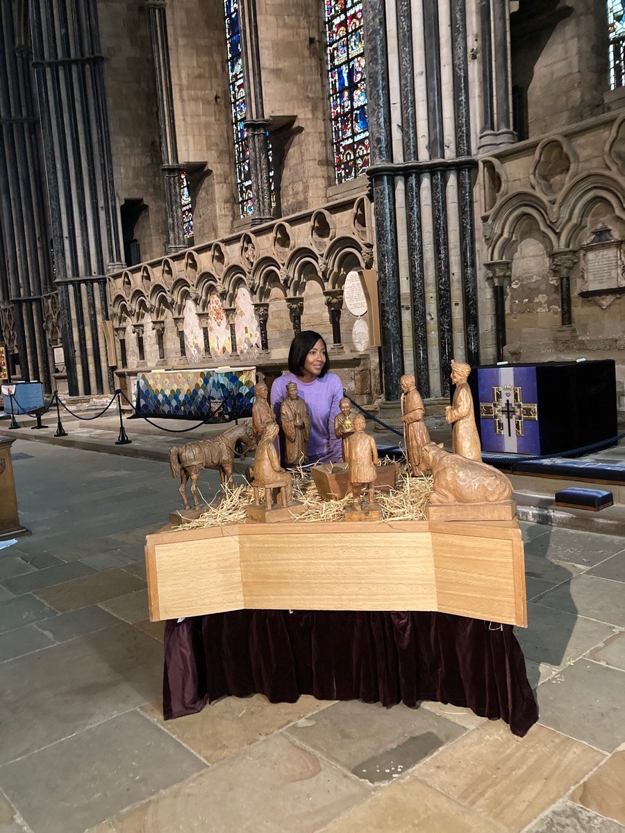 We're delighted that Durham Cathedral and our unique mining nativity scene will feature in the new <a href="/BBCOne/">BBC One</a> series 'A Very Country Christmas', on 13 December at 10.30am, presented by the lovely <a href="/angellicabell/">Angellica Bell</a>. Read more here: durhamcathedral.co.uk/news/durham-ca…
<a href="/DurhamMiners/">Durham Miners' Association</a> <a href="/minersbrass/">DMA Brass Band</a>