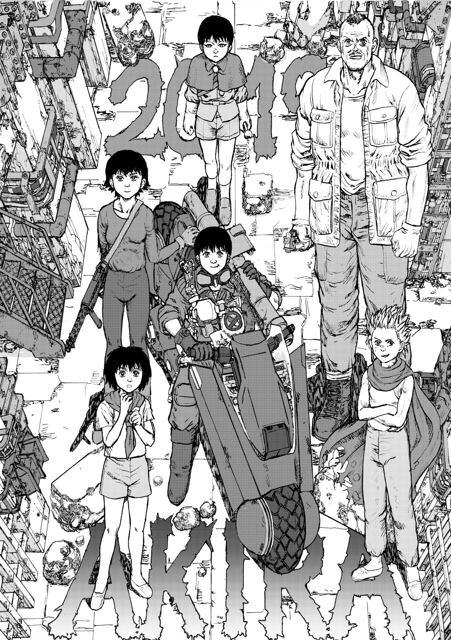 孔東目尊三 くとうめたかみ ａｋｉｒａモノクロ画が完成したので投稿 ２０１９年に投稿できなかった失敗のリベンジで少しずつ ａｋｉｒａ画を上げていきたいと思ってます カラーも少しづつ ａｋｉｒａ イラスト アキラ ペン画 Rotring