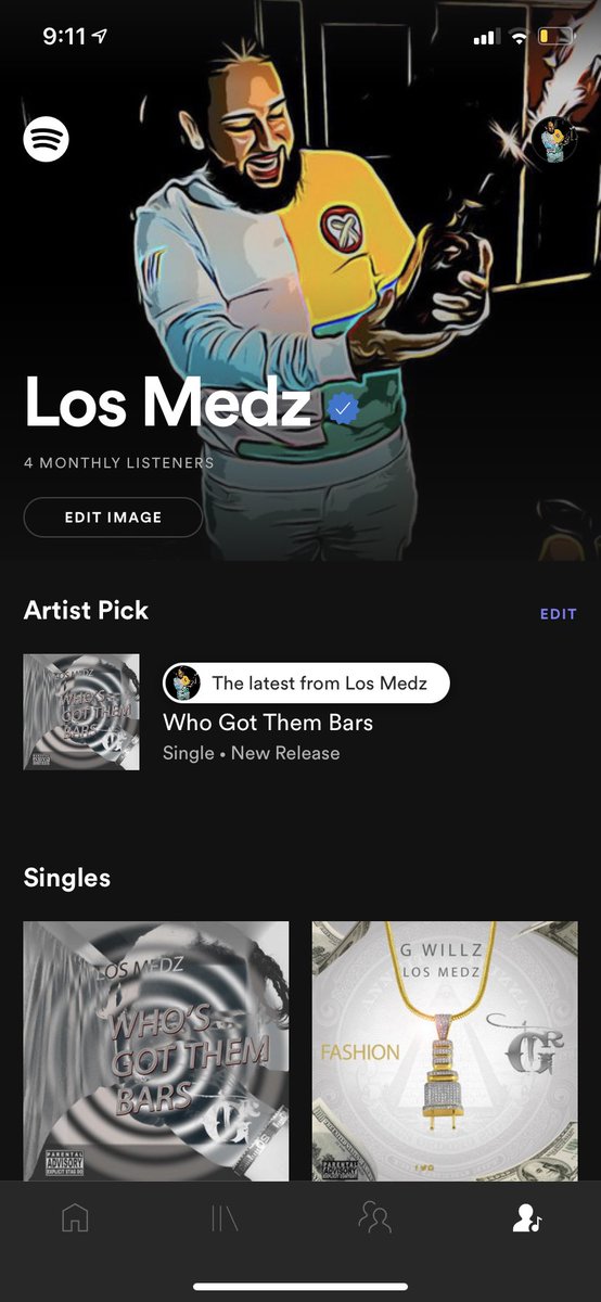 LosMedz's tweet photo. Ima need everyone please go follow my new Spotify page βΌοΈ We Gunna Run This Platform Up βΌοΈπ₯π₯π₯ #GladiatorRecordsInc #SpotifyArtist #2020Wrapped #MonkiBusiness
https://t.co/BSMZZscANZ https://t.co/QMrUdphsPB