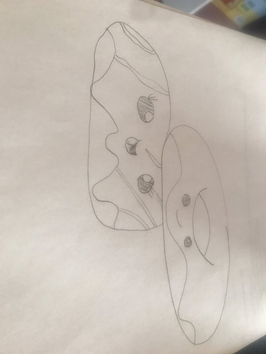 Fifth graders <a href="/SevenOaksOwls/">Seven Oaks ES</a> use lines to show depth and dimension during Art. Of course I tried, too! <a href="/FortkampBre/">Bre Fortkamp</a> <a href="/SOESArtRoom/">Samantha Flynn</a>