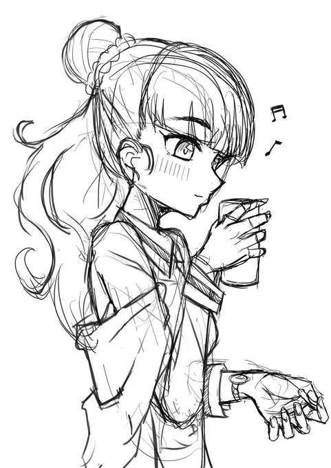 気づいたら神谷奈緒描いてた 