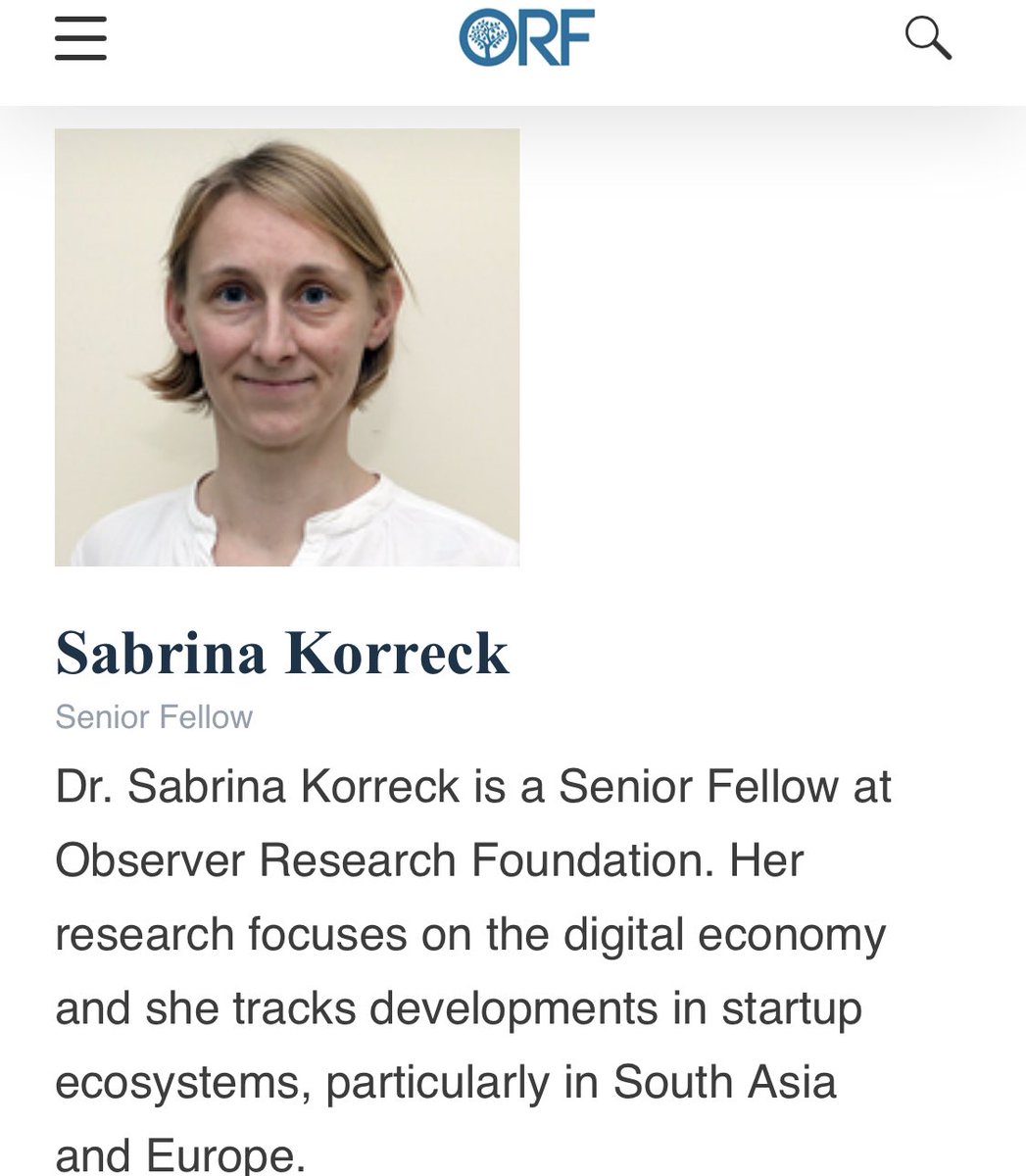Dhruva Jaishankar based in Washington DC heads ORF’s“US Initiative” responsible for lobbying US policy makers on behalf of India’s Modi regime against Pakistan.By using the label of “academics” these lobbying efforts try to circumvent US Foreign Agents regist FARA rules./9