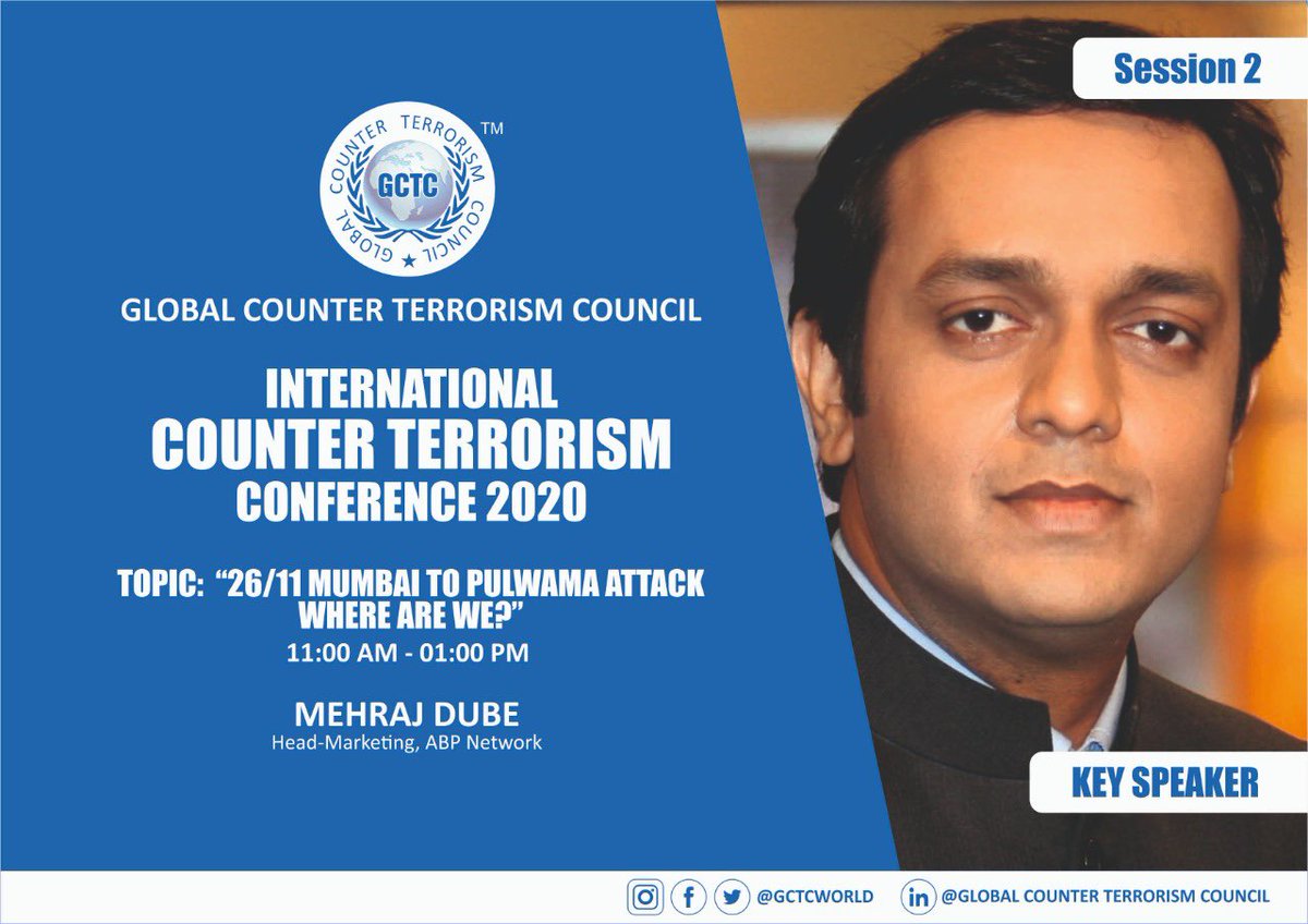 Global Counter Terrorism Council is also an Indian based so called ThinkTank that setup to churn out 24/7 anti Pakistan propaganda.It’s main objective is to tie the bogey of terrorism to Pakistan in any shape or forum as way to malign Pakistan internationally./10