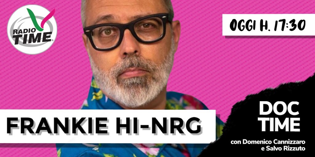 radiotime's tweet photo. Alle 17.30 imperdibile intervista a @frankiehinrgmc al #DocTime con @DomenicoDoC e Salvo Rizzuto!
#nuvole #frankiehinrg https://t.co/7jUQx0V0VE