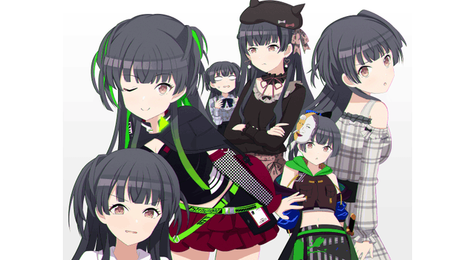 イルミネちゃん 二酸化炭素伯爵のイラスト イルミネちゃん 二酸化炭素伯爵のイラスト