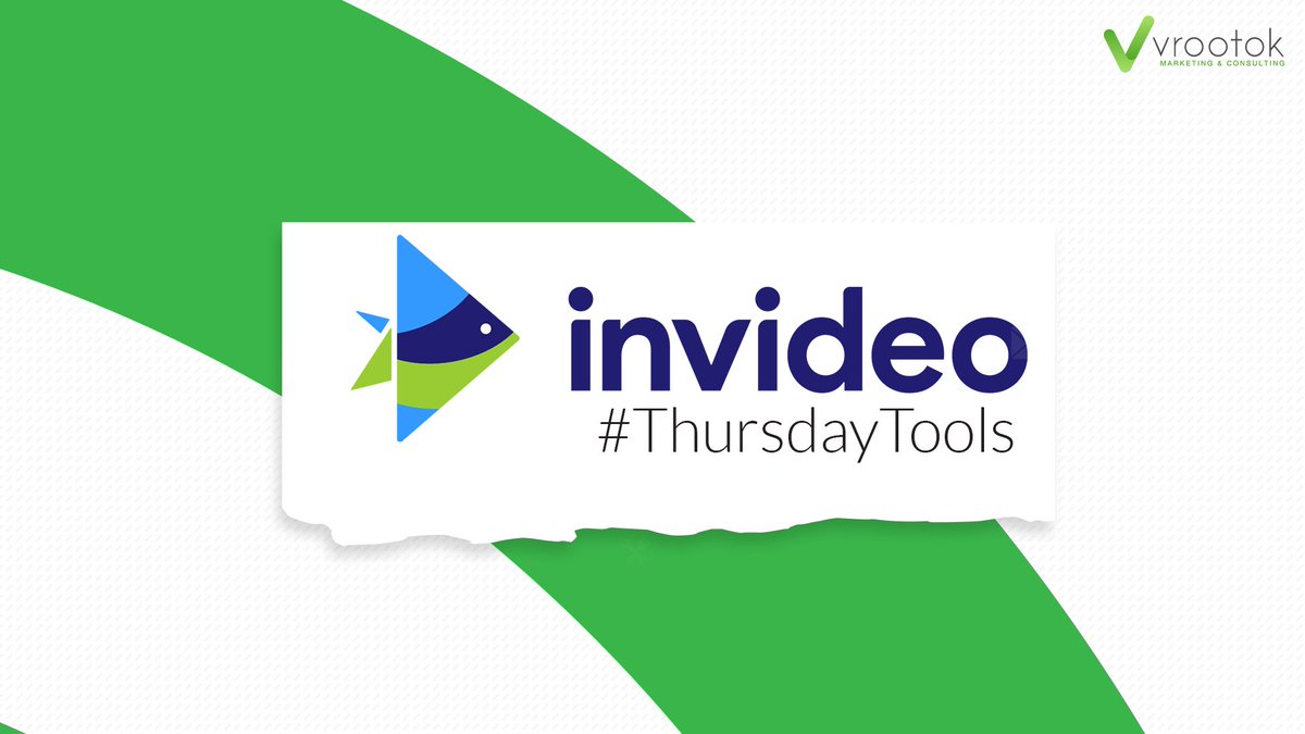🎞️ We warmly recommend invideo.io to help you create outstanding videos for your social media channels.

If your creativity needs great features - you've got the right tool in your hands! 🙌

#ThursdayTools #VrootokRecommends #vrootok #digitalmarketingagency #invideo