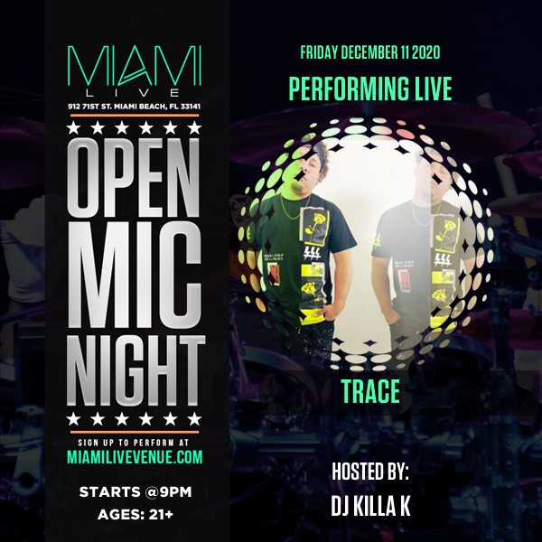 Tracebekoolin_'s tweet photo. I'm performing at Miami LIVE Open Mic 12/11/20 come check me out! #Coast2Coast https://t.co/wySXg05rjs