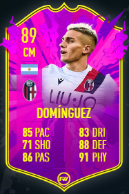 10/ Once in a while, a new promo team will have a card that is very undervalued initially. This is usually a less known player from a less popular club or league. One example from last year - FFS Dominguez. His ingame stats were better than the face stats suggest.