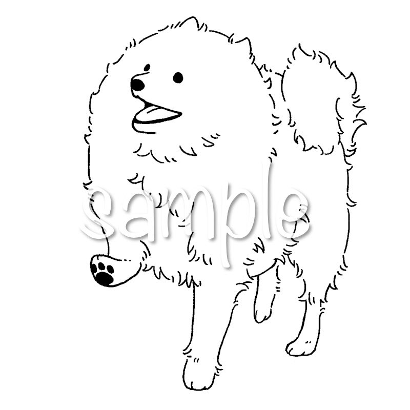 すだち 絵を描くskeb受付中 ココナラ様にて 動物イラストのご依頼をいただきました 可愛らしいわんちゃんに癒されました ありがとうございました ココナラ イラスト依頼 有償イラスト 動物イラスト