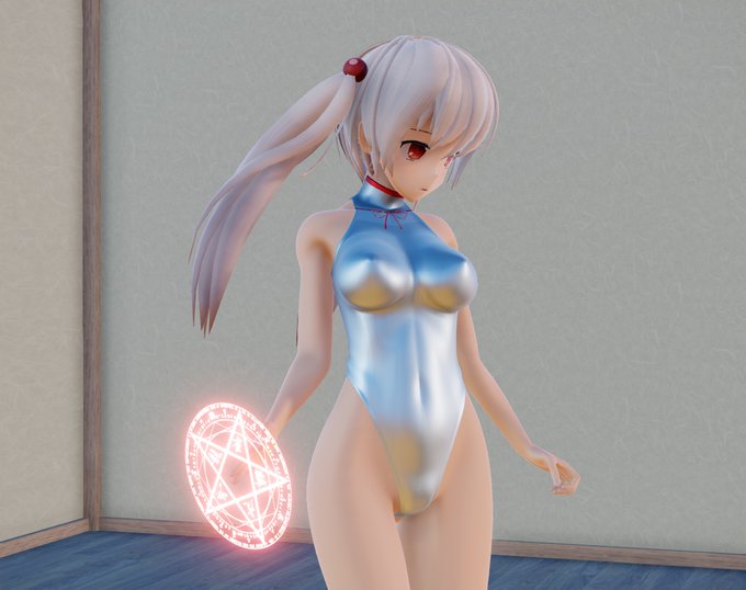 左が小等部5年生の氷菜ちゃん(11)

右が18歳以上に成長した氷菜ちゃんです。 