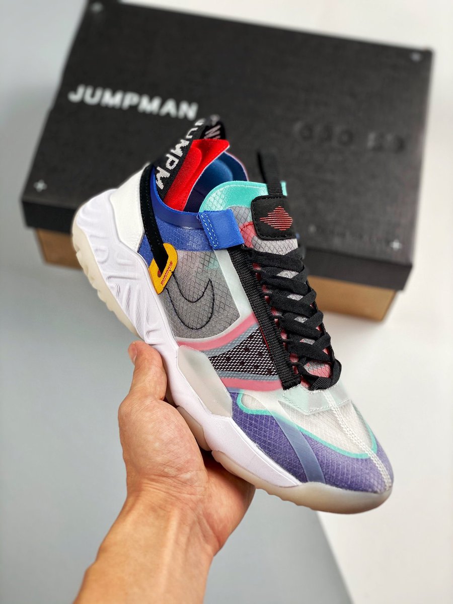 jordan delta breathe multicolor on feet