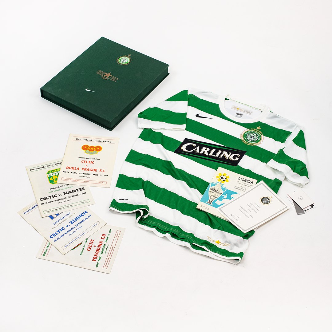 Celtic Fc Limited Edition Lisbon Lions 40th Anniversary presentation set